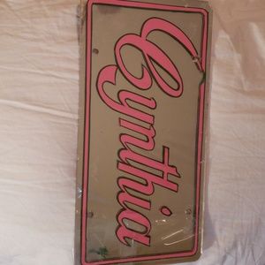 🙂😚🤗😊Handmade car plate